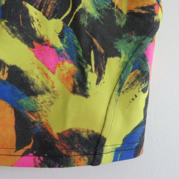 LULULEMON Invigorate Training Tank Top Undertone Black Multi Athleisure Sz US 4 - Picture 7 of 11